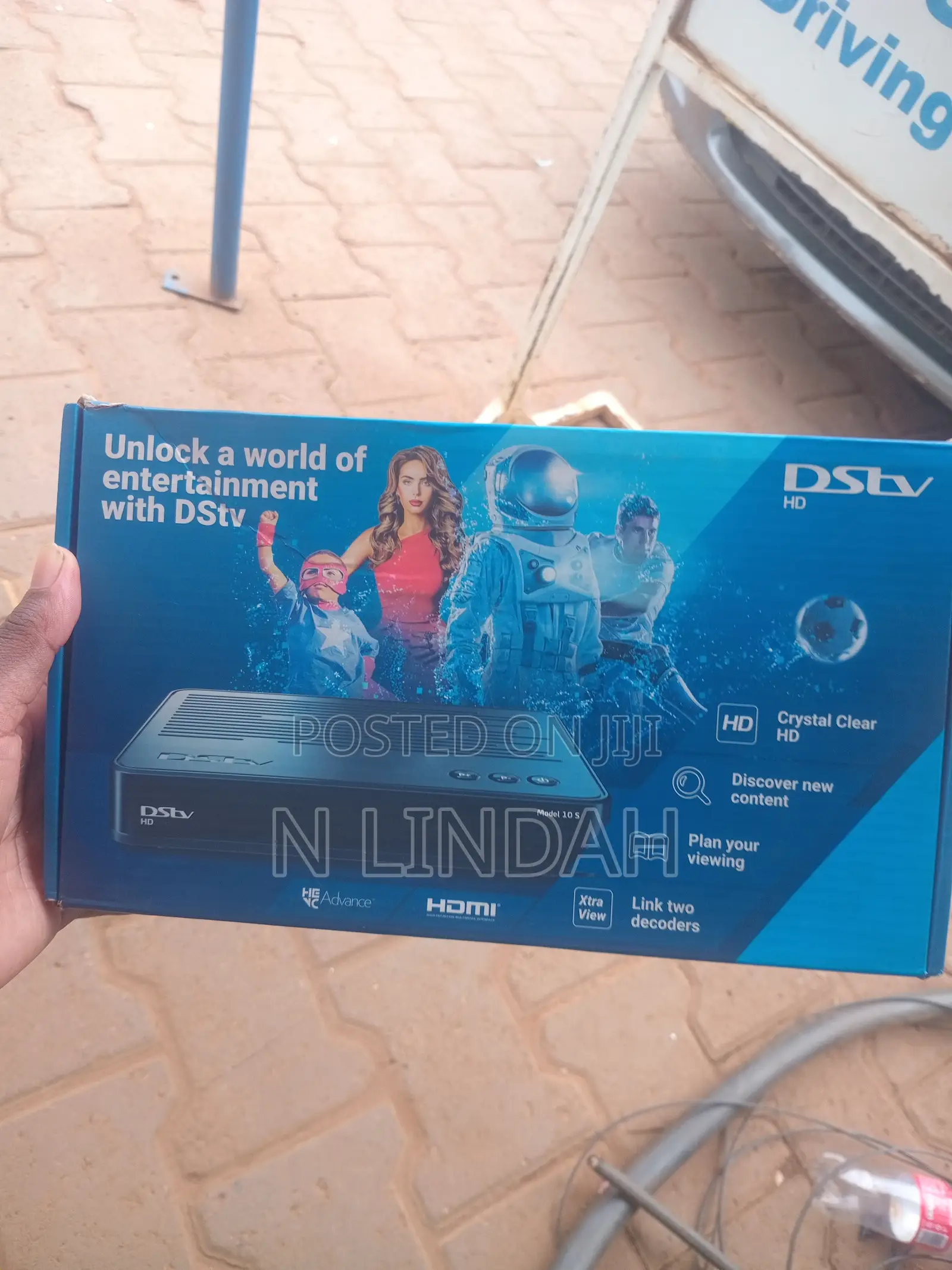 DSTV Decorder Together With the Dish