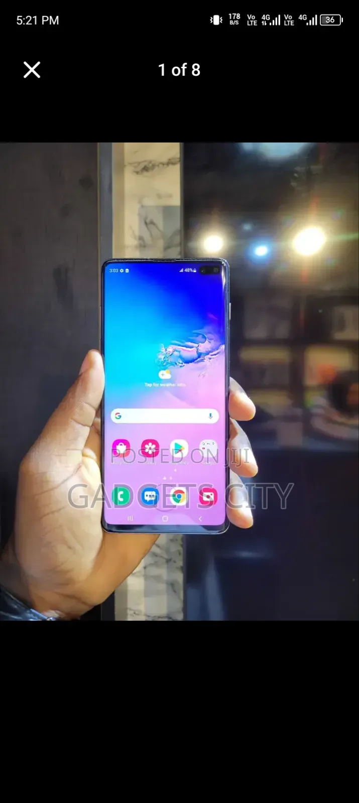 Samsung Galaxy S10 Plus 128 GB Gray