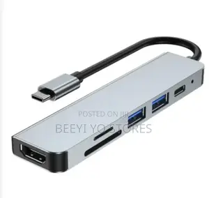 5-in-1 Usb-C to Hdmi Adapter – Multi-Port Hub