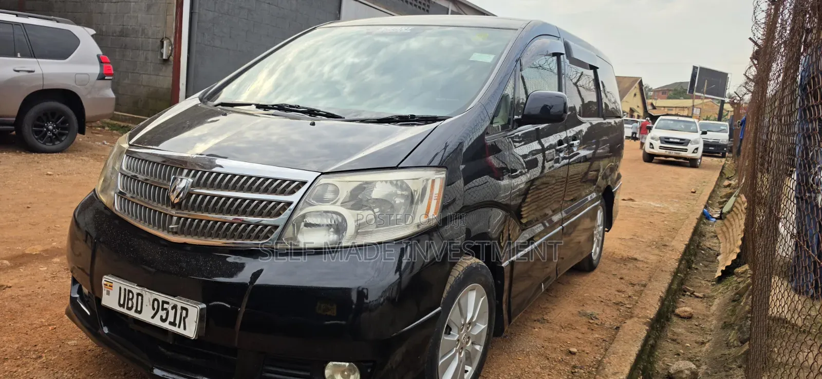 Toyota Alphard 2008 Black