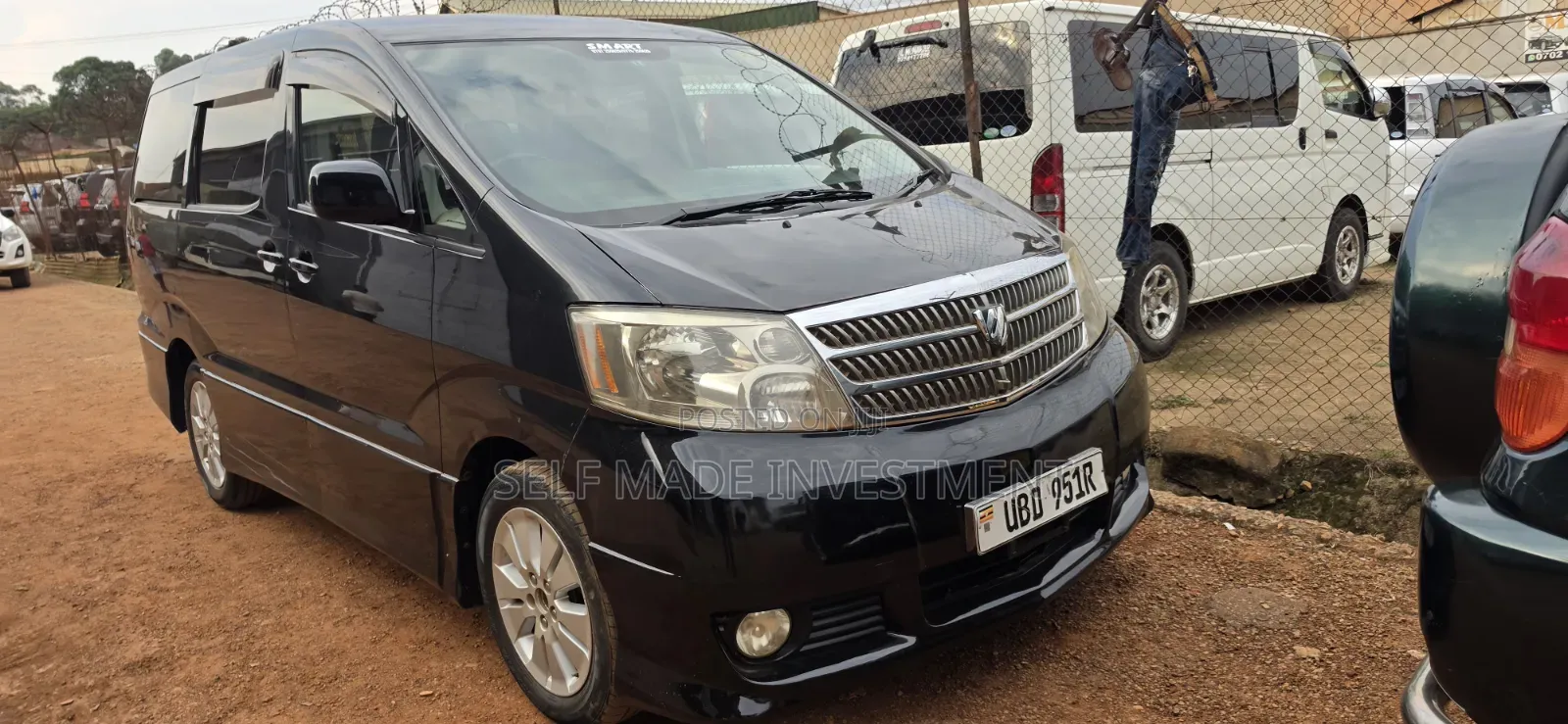 Toyota Alphard 2008 Black
