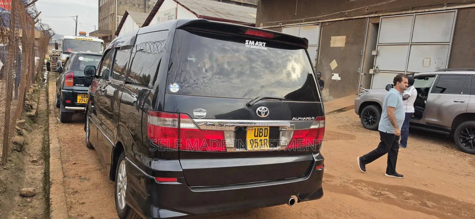 Toyota Alphard 2008 Black