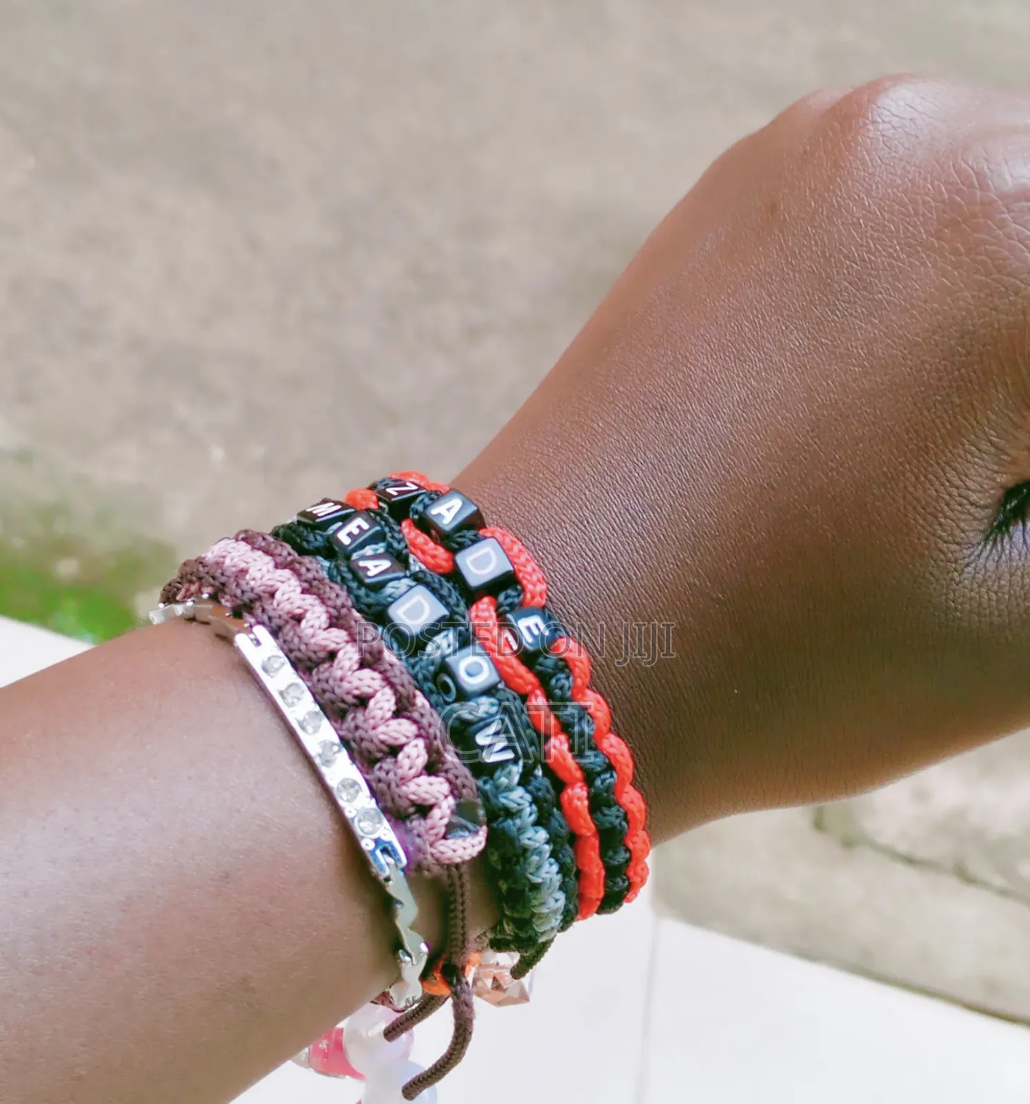 Custom Made Macrame Bracelet