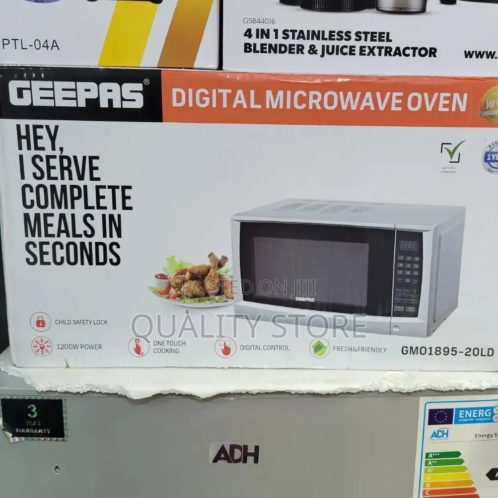 Geepas Electric Microwave Oven Digital 20 L