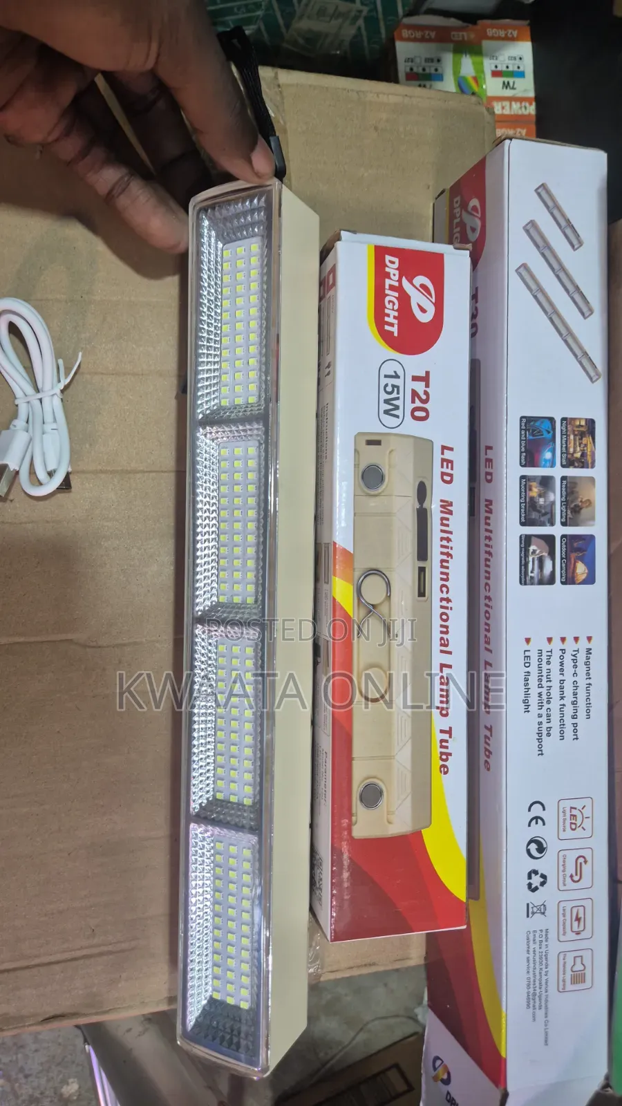 , Usb Rechargeable Camping Lantern,Portable Work Light, Led Lamp