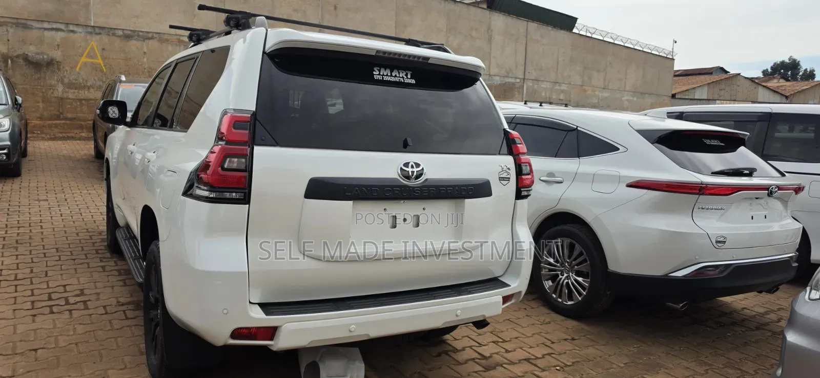 Toyota Land Cruiser Prado 2022 White