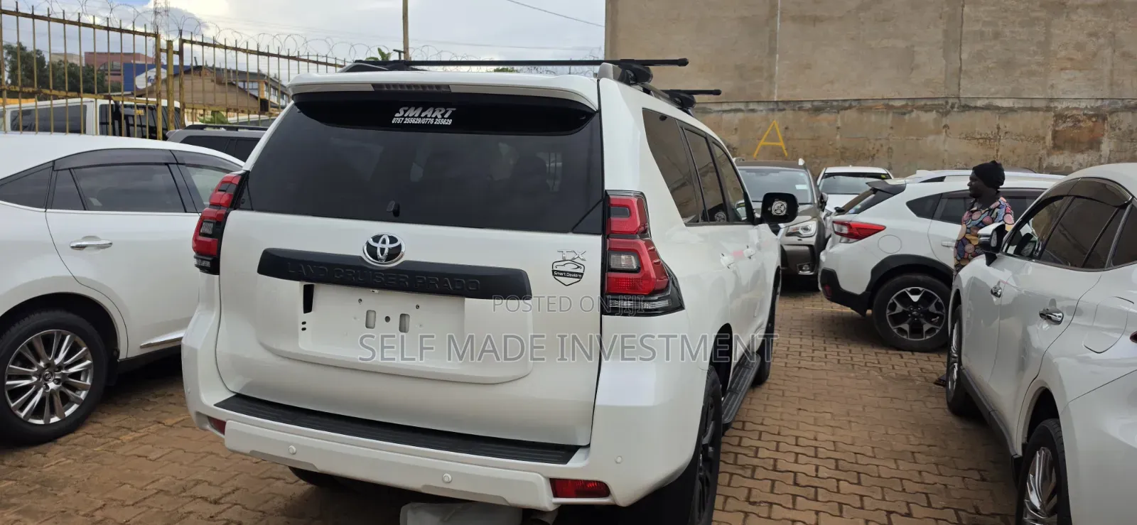 Toyota Land Cruiser Prado 2022 White