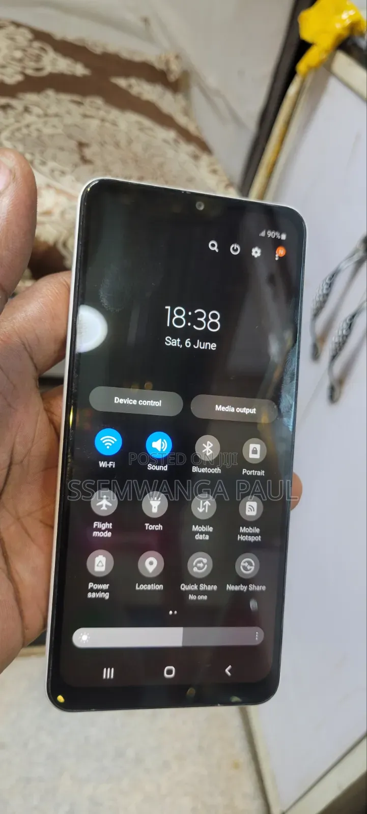Samsung Galaxy A12 64 GB White