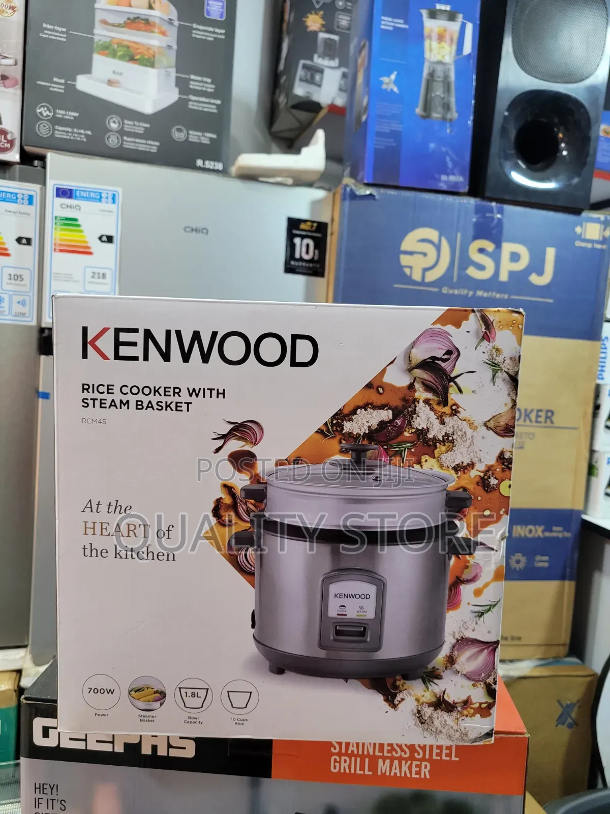 Kenwood 2 in 1 Electric Rice Cooker With Steamer