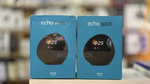 Echo Spot Smart Speaker With Alarm Clock