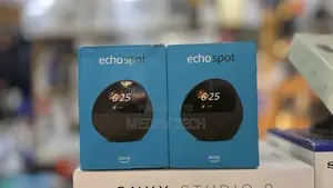 Echo Spot Smart Speaker With Alarm Clock