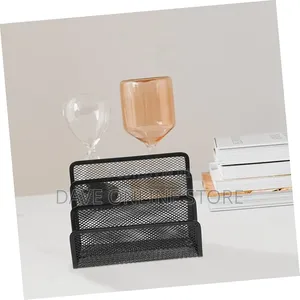  Metal Mesh Organizer for Desk Stylish File Folder Magazine Holder