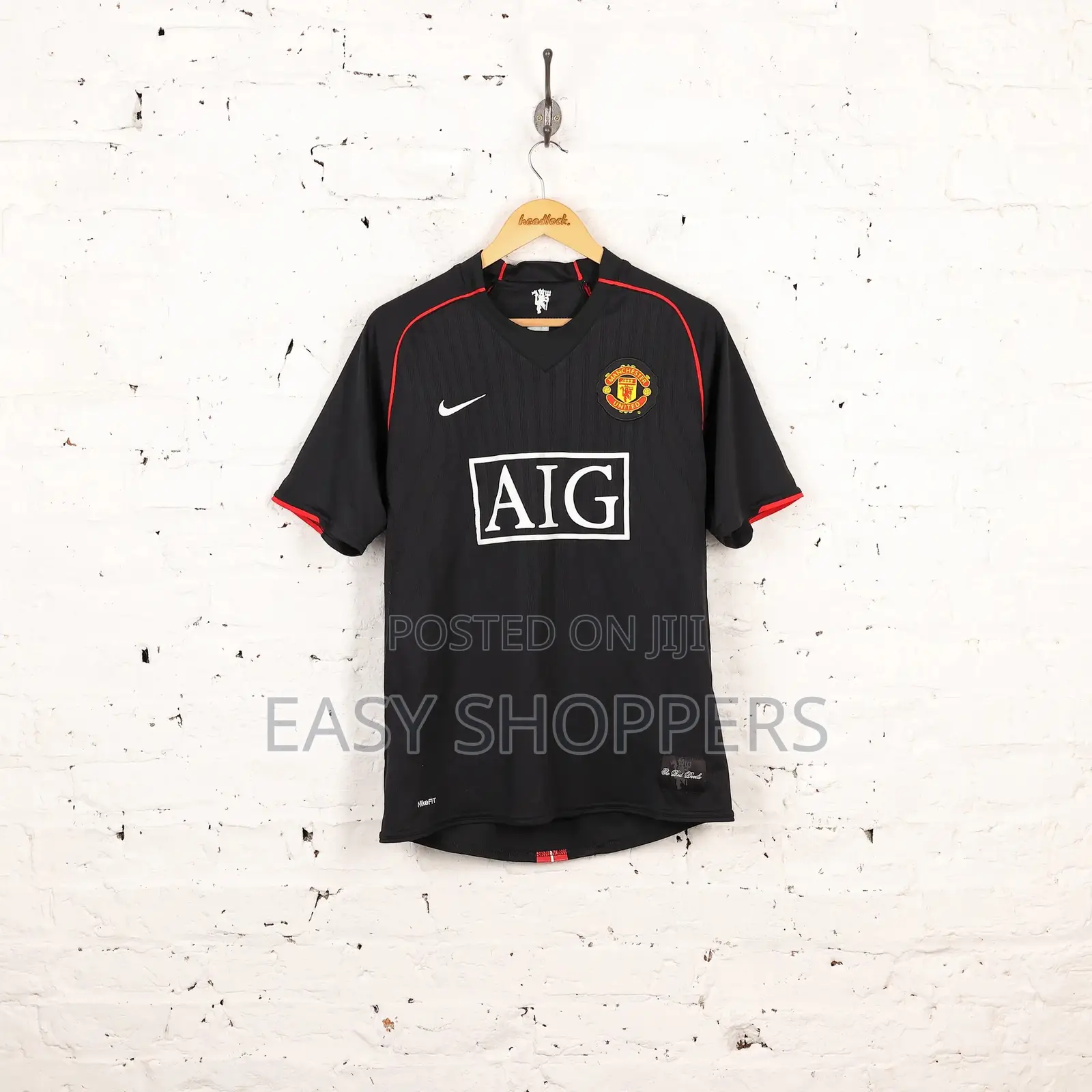 Nike Manchester United 2007-2008 Away Jersey