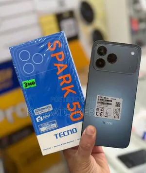 New Tecno Spark 50 128 GB Black