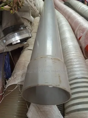 Plastic Pipes PVC 6 Inches Grey Heavy Duty Gentex