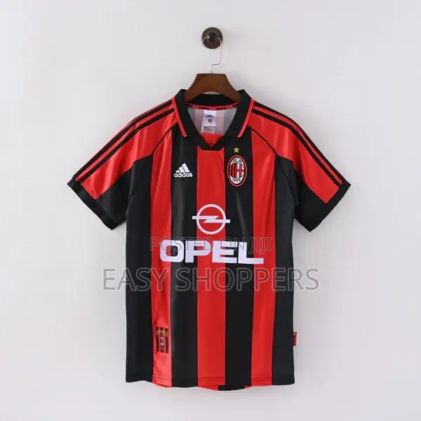 Adidas Ac Milan 1998/99 Home Soccer Jersey