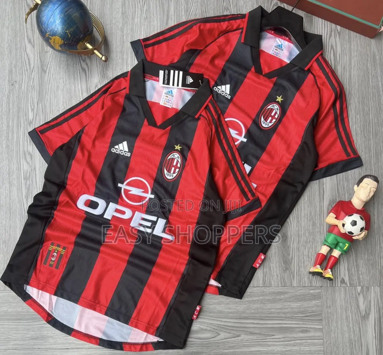 Adidas Ac Milan 1998/99 Home Soccer Jersey
