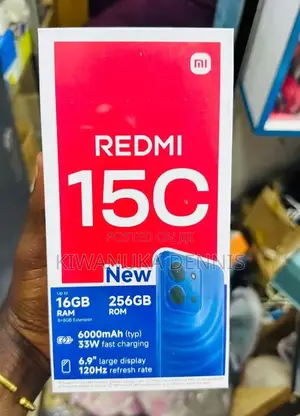 New Xiaomi Redmi 15C 4G 256 GB Gray