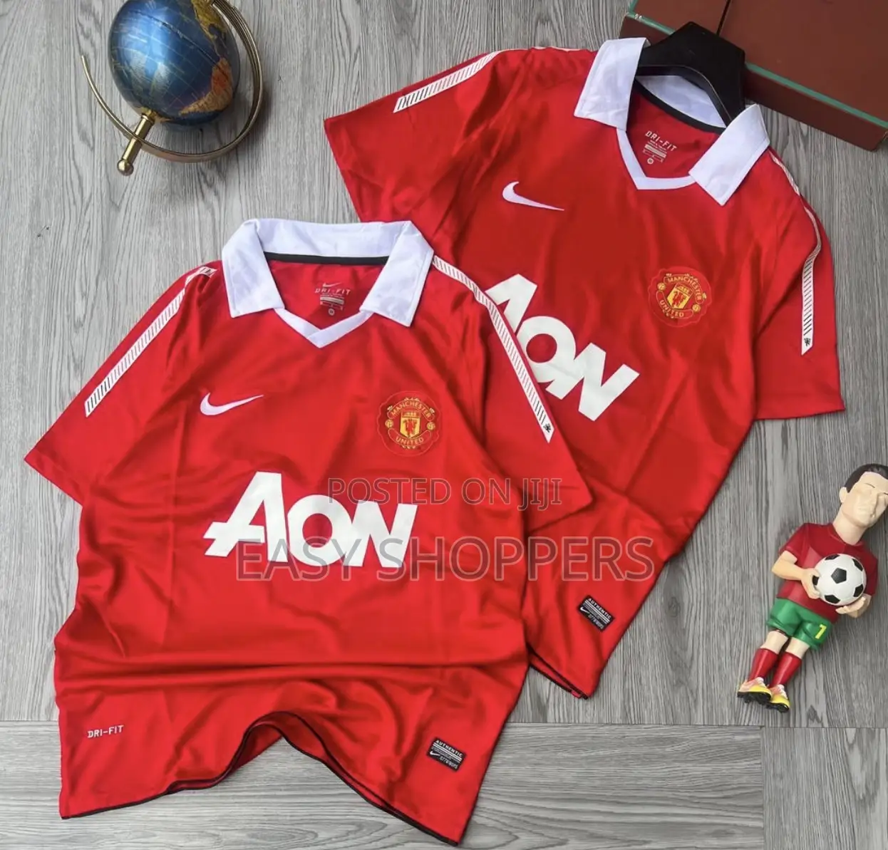 Nike Manchester United 2010/2011 Retro Home Football Jersey