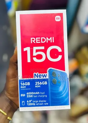 New Xiaomi Redmi 15C 4G 256 GB Gray