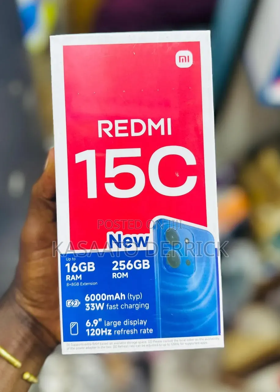 New Xiaomi Redmi 15C 4G 256 GB Gray