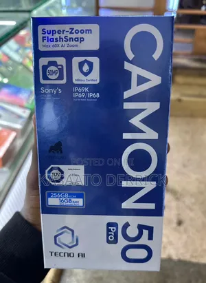 New Tecno Camon 50 Pro 256 GB Bronze