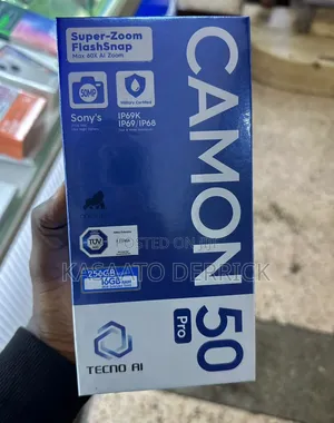 New Tecno Camon 50 Pro 256 GB Gray