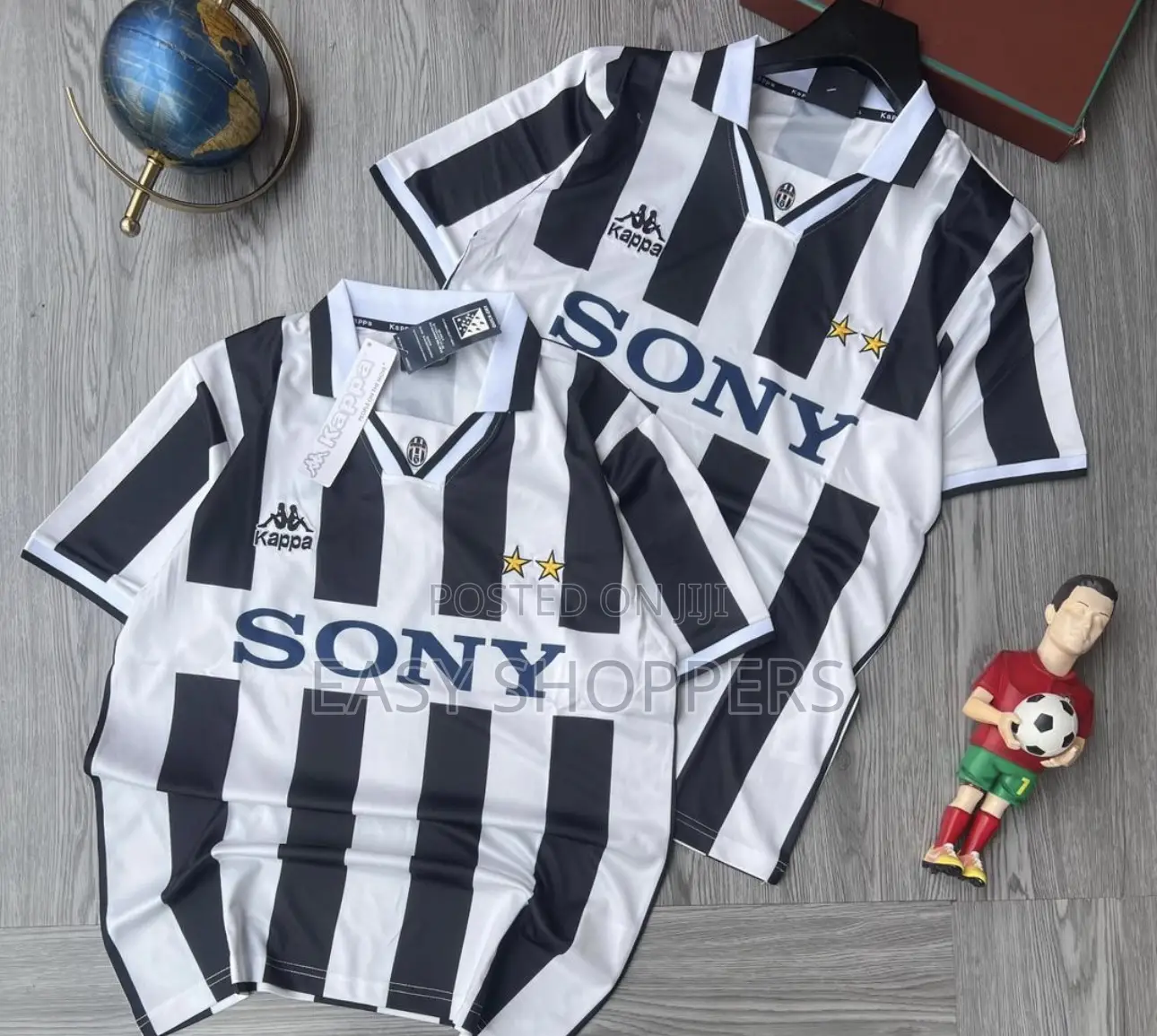 Original Vintage 1995-1997 Kappa Juventus Home Jersey