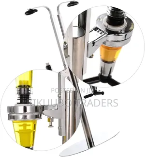 Standing 2-Bottle Liquor Dispenser Bar Butler
