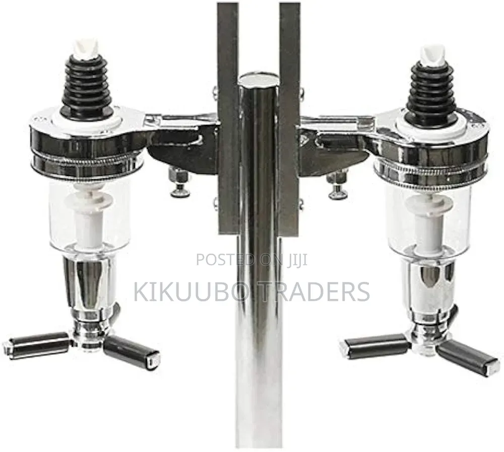 Standing 2-Bottle Liquor Dispenser Bar Butler
