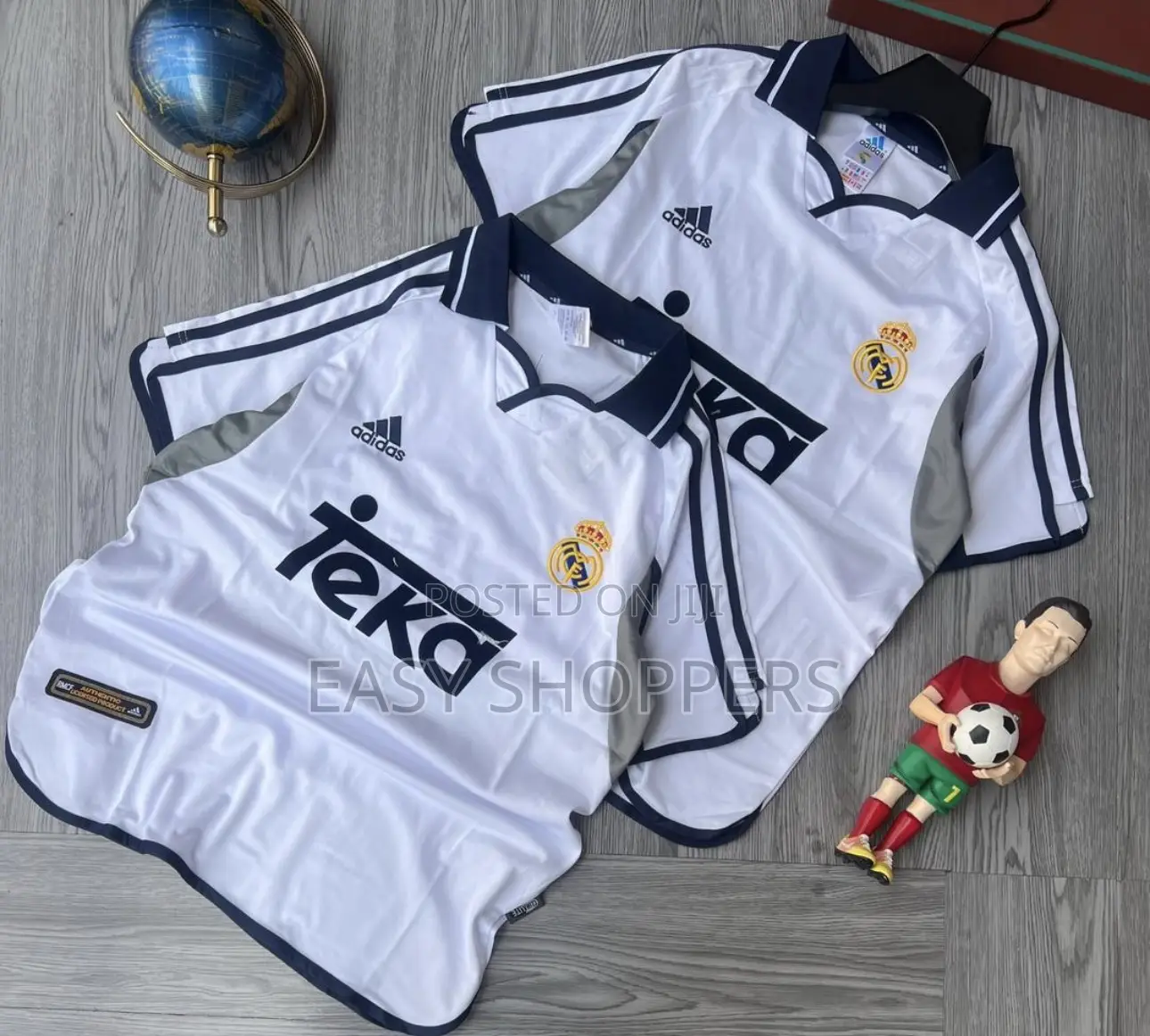 Original Adidas 1999/2000 Real Madrid Home Jersey