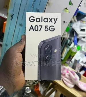 New Samsung Galaxy A07 5G 128 GB Black