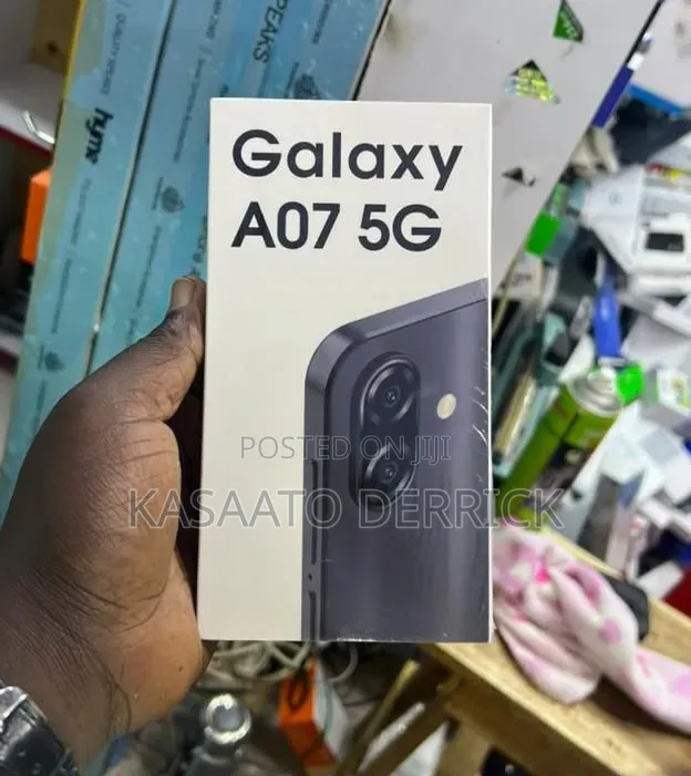 New Samsung Galaxy A07 5G 128 GB Black