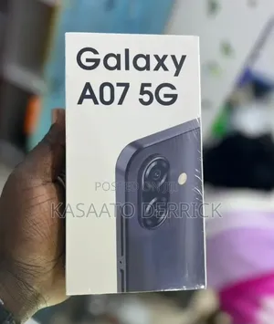 New Samsung Galaxy A07 5G 128 GB Black