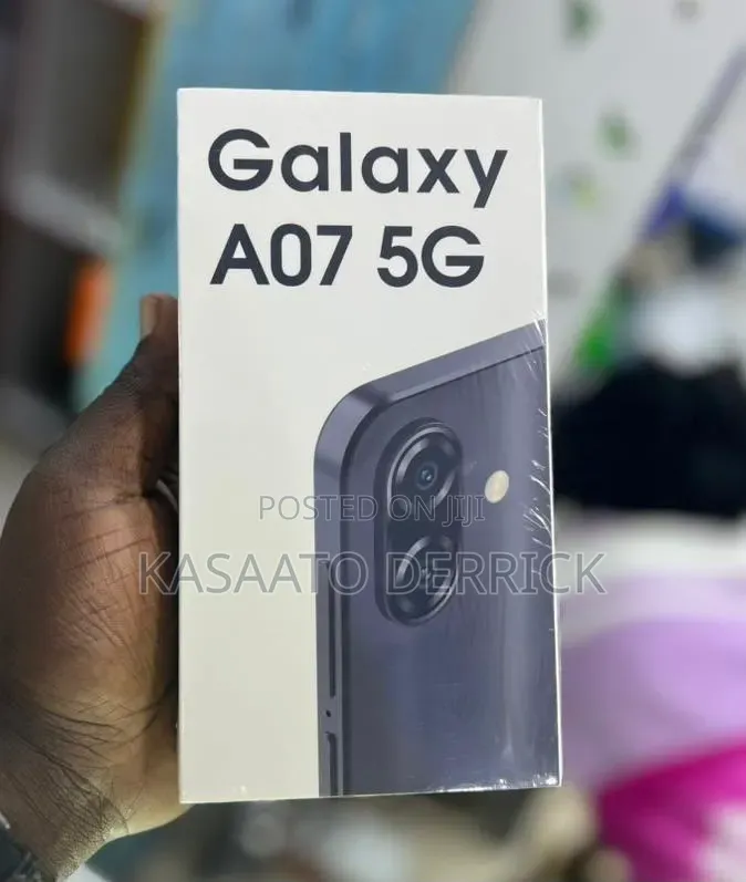 New Samsung Galaxy A07 5G 128 GB Black