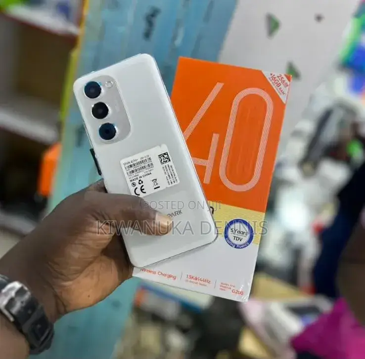 New Tecno Spark 40 128 GB Gray