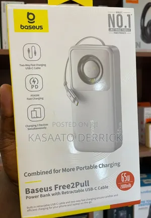 Baseus Free Pull 20000mah 65w