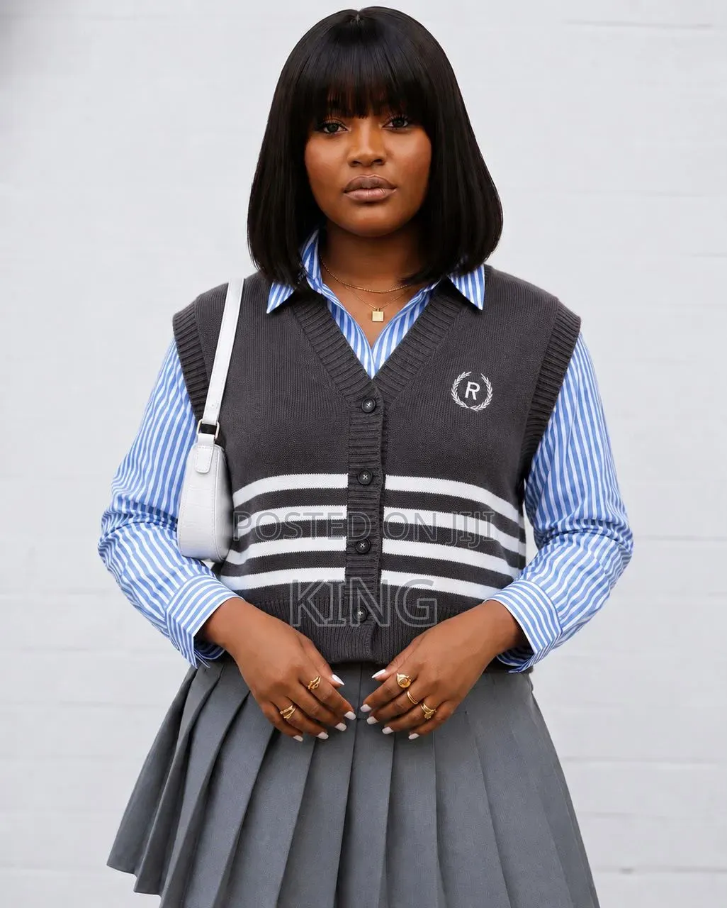 Chic Knit Wear Cardigan Vest