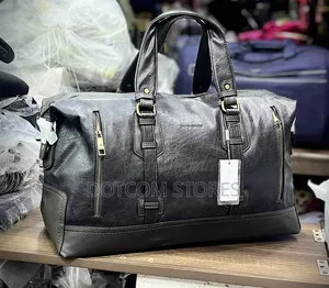 Black David Jones 2079-1 Travel Duffel Bag