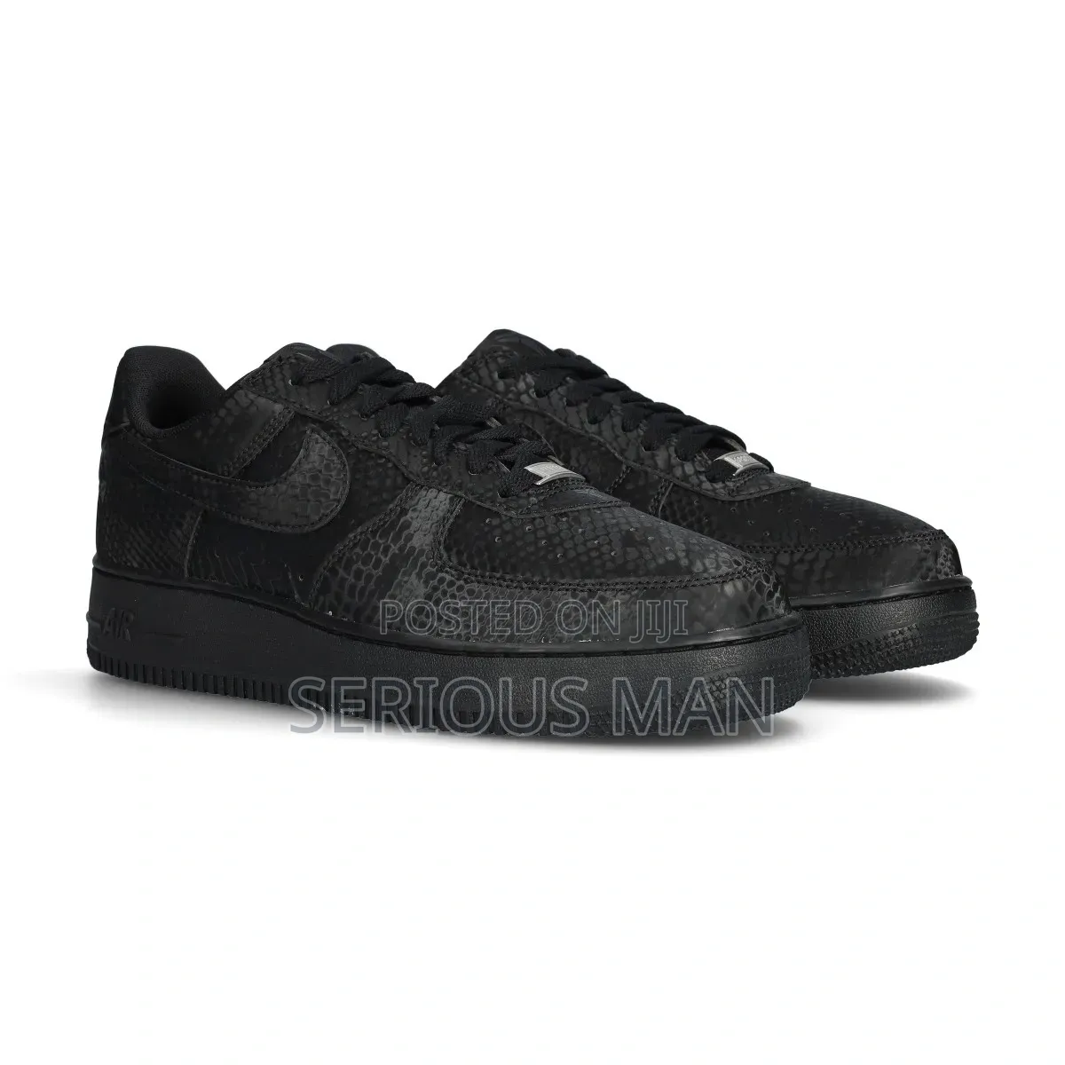 Nike Air Force 1 Low Premium "Black Pony Hair/Snakeski