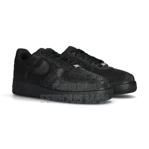 Nike Air Force 1 Low Premium "Black Pony Hair/Snakeski