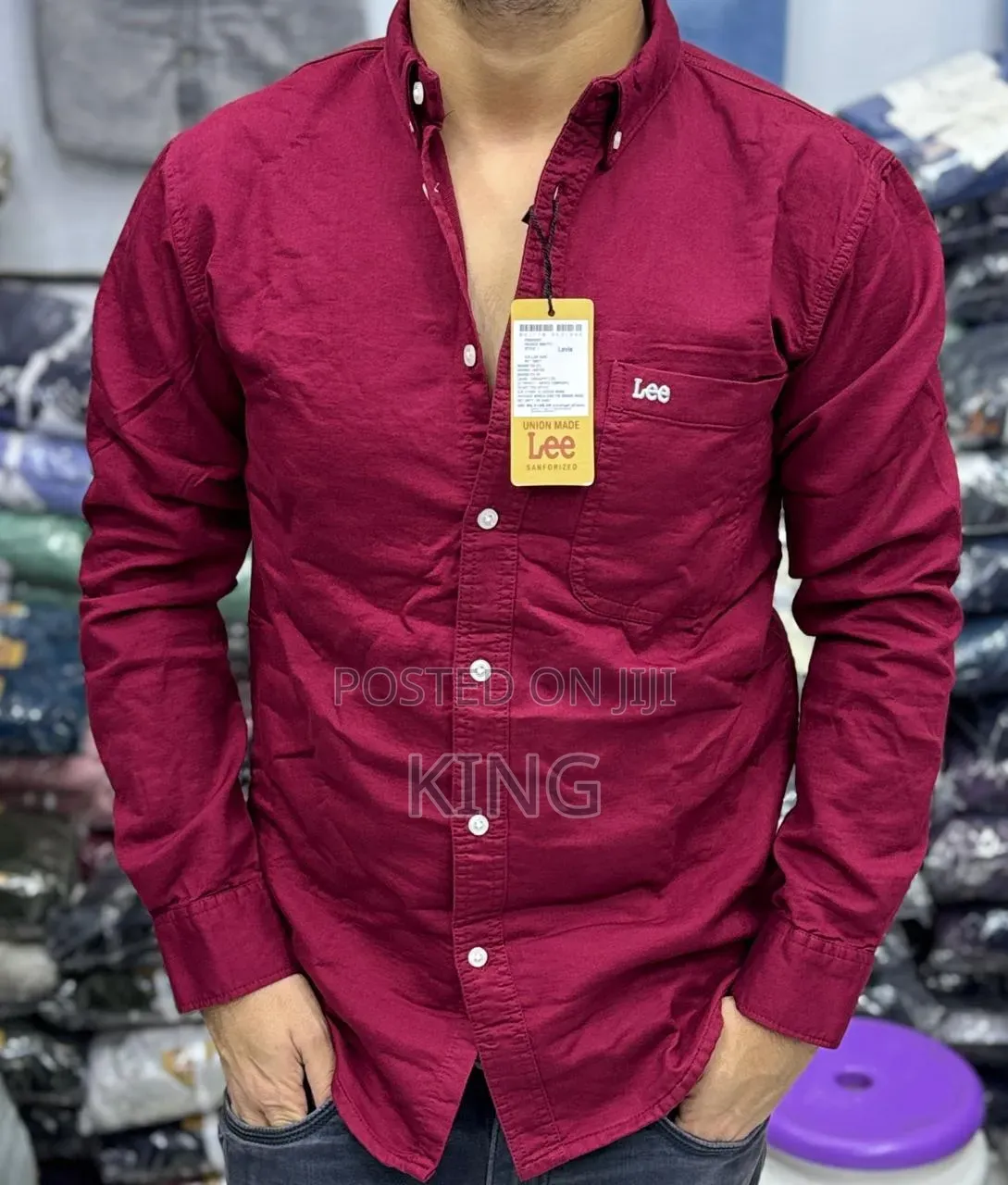 Casual Chambray Denim Shirts