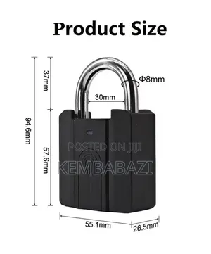 Waterproof Smart Fingerprint Padlock