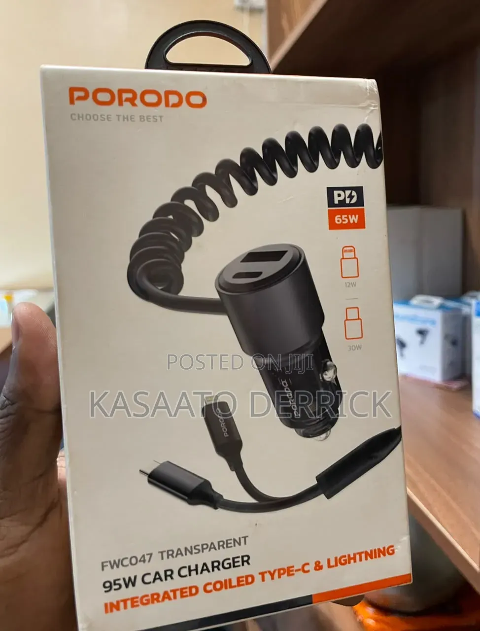 Porodo 65w Car Charger