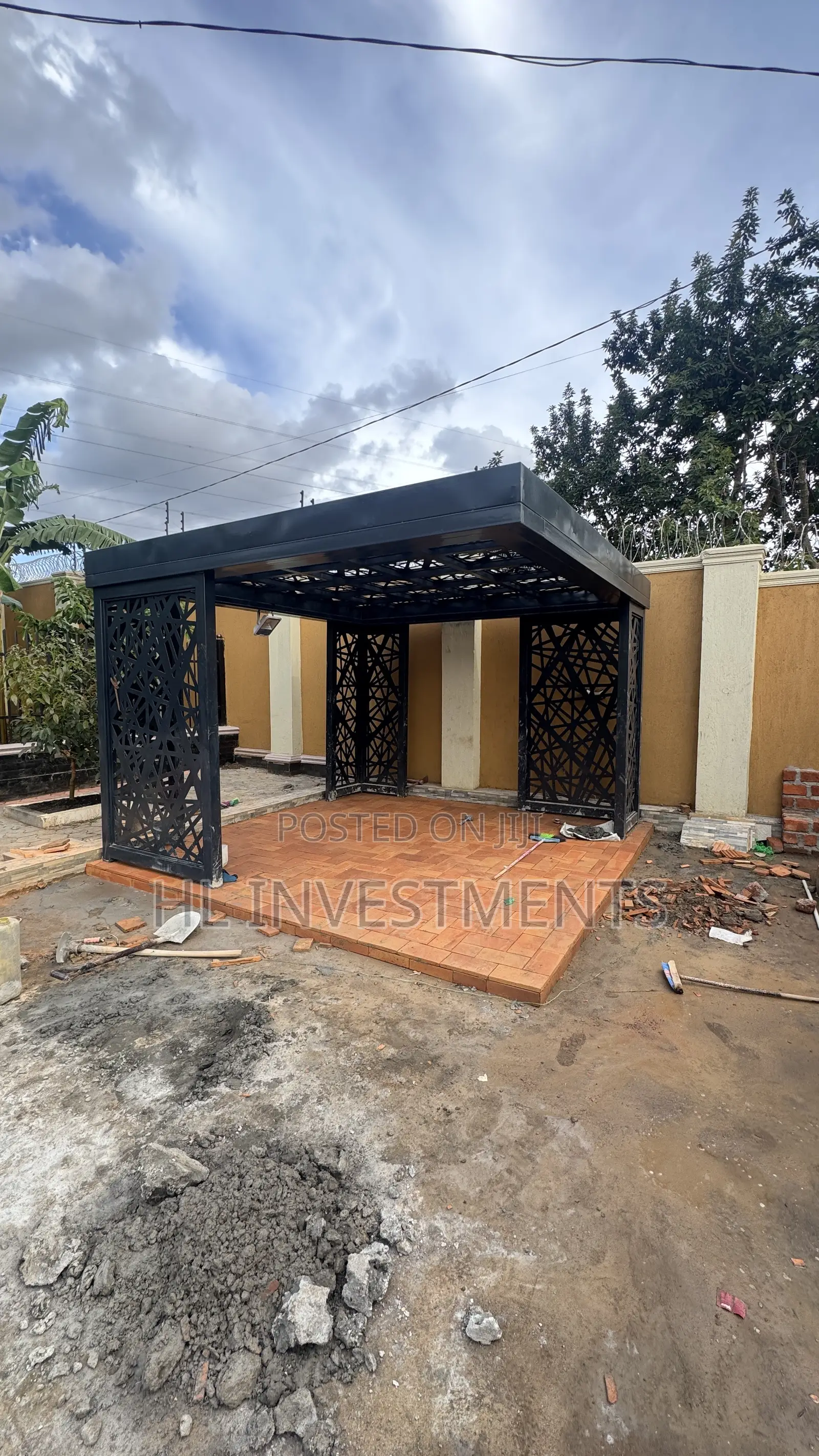 Modern Pargola Shade