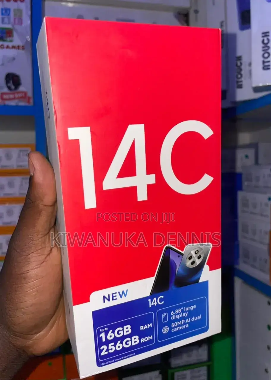 New Xiaomi Redmi 14C 256 GB Black