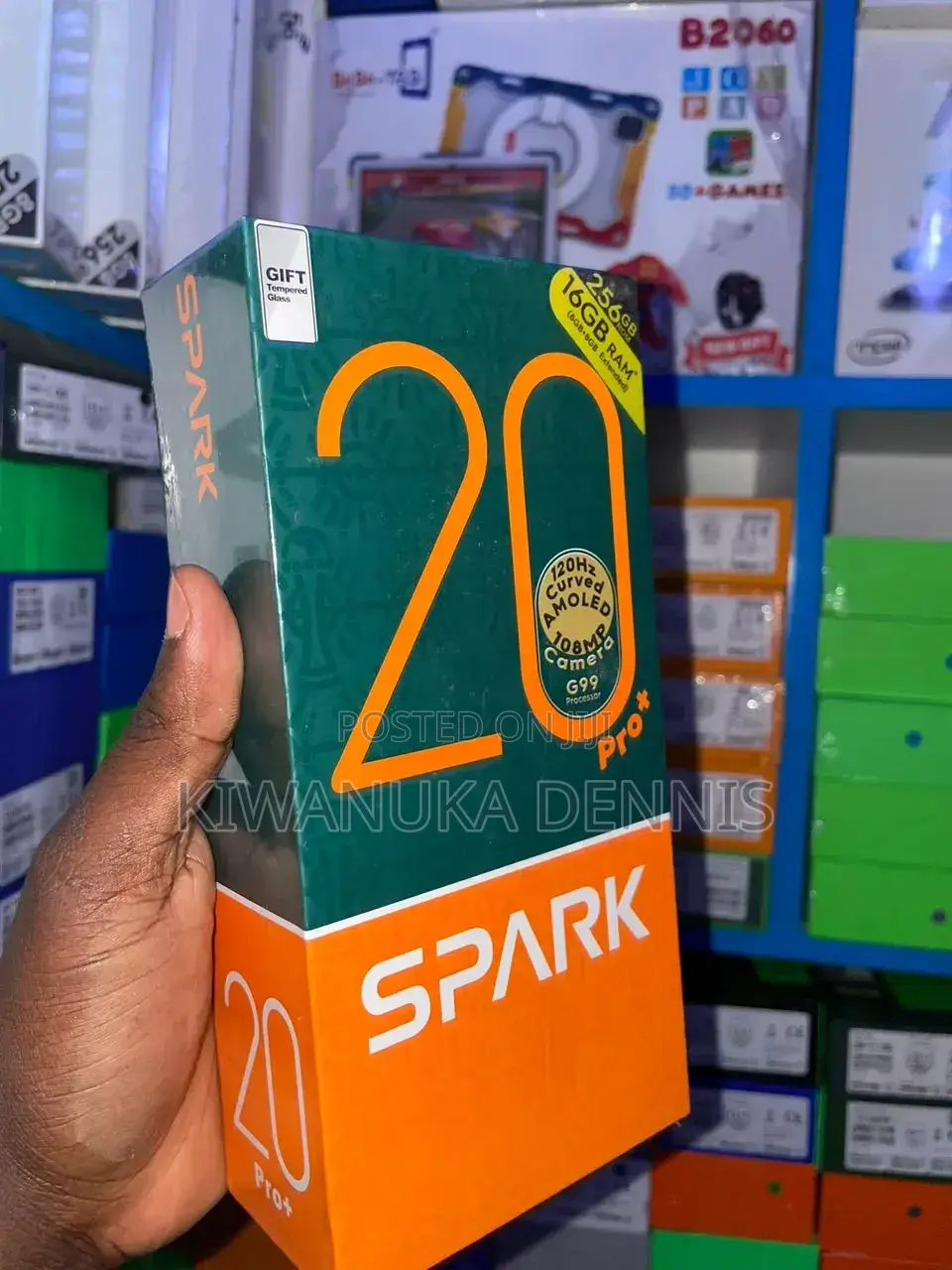New Tecno Spark 20 Pro Plus 256 GB Black