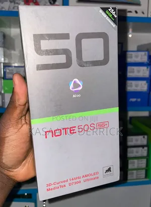 New Infinix Note 50s 256 GB Black