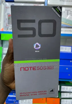 New Infinix Note 50s 256 GB Black