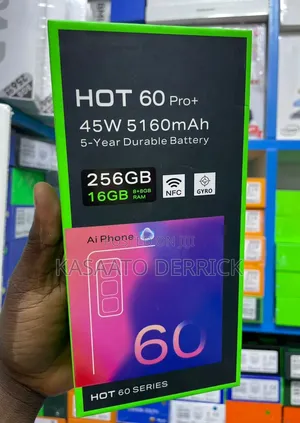 New Infinix Hot 60 Pro+ 256 GB Bronze